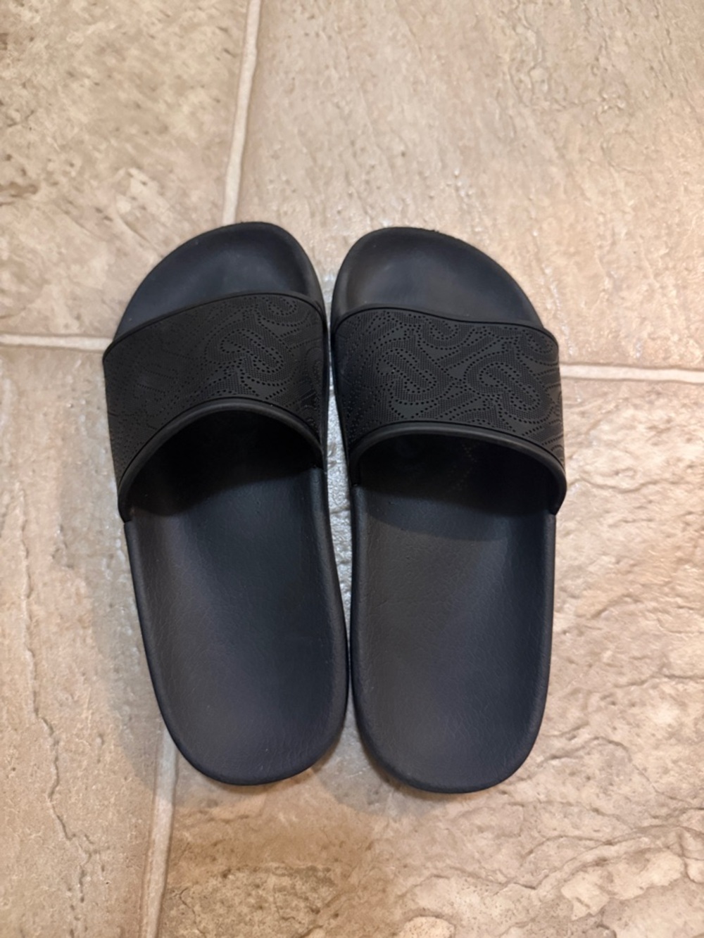 Burberry Slide Sandals. Size 31 or 13.5